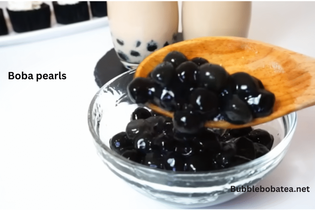 What are the boba pearls?