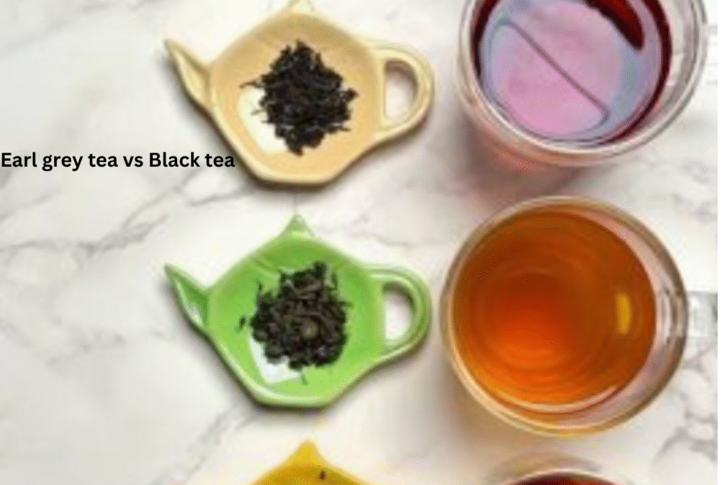 Earl Grey tea vs Black tea