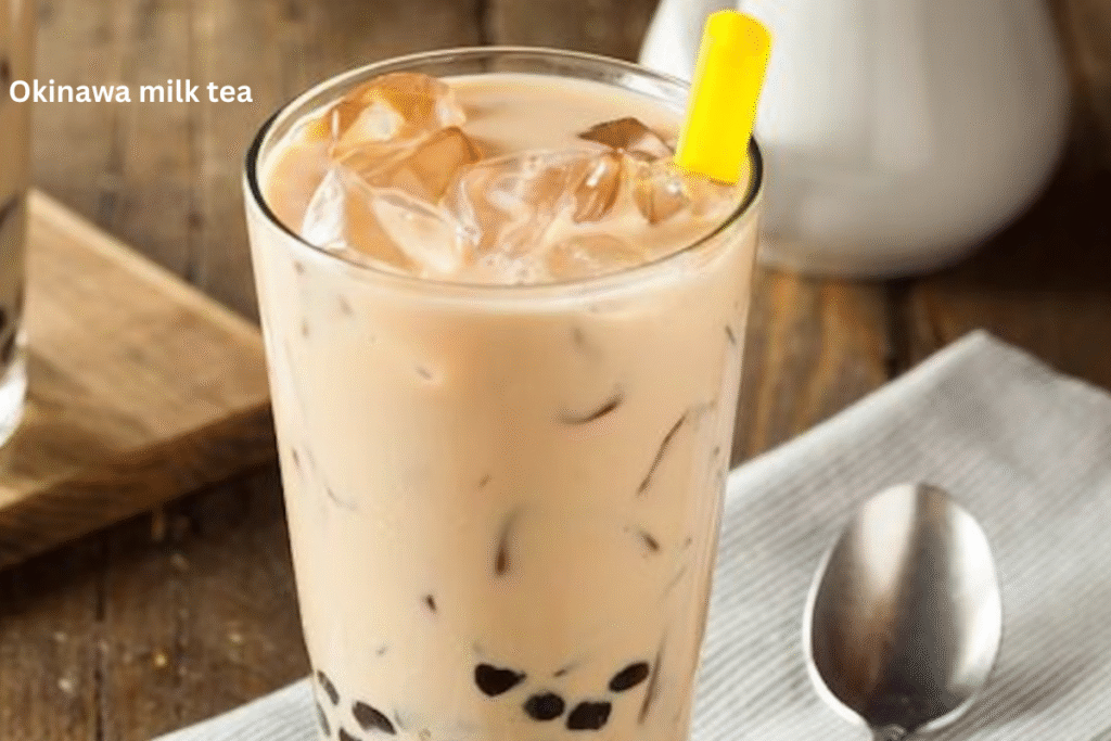 Okinawa milk tea 