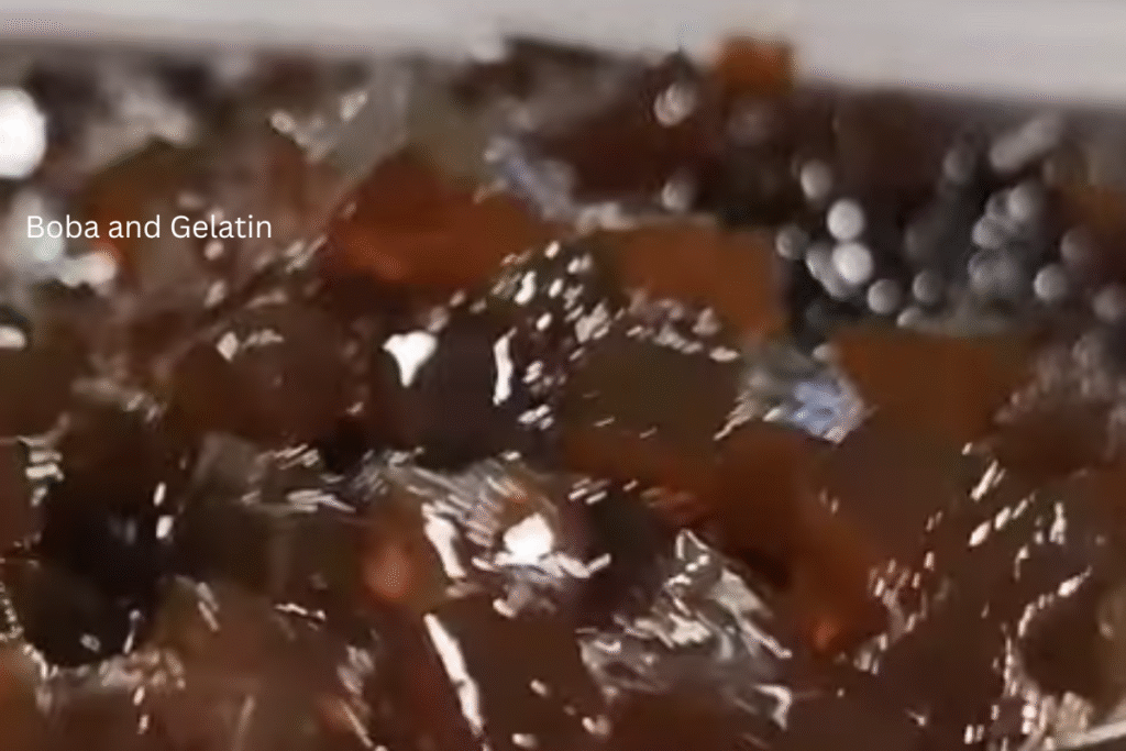 Does Boba have gelatin?