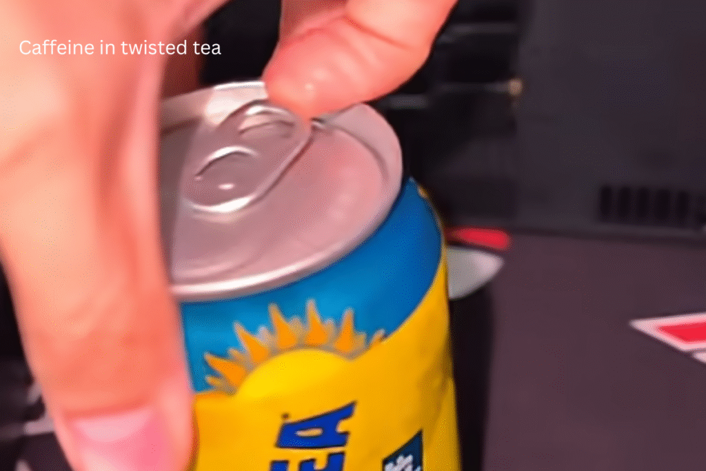 Caffeine in twisted tea