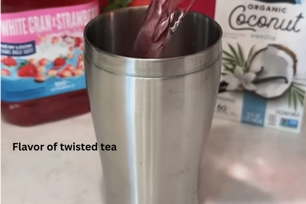 Flavors of twisted tea