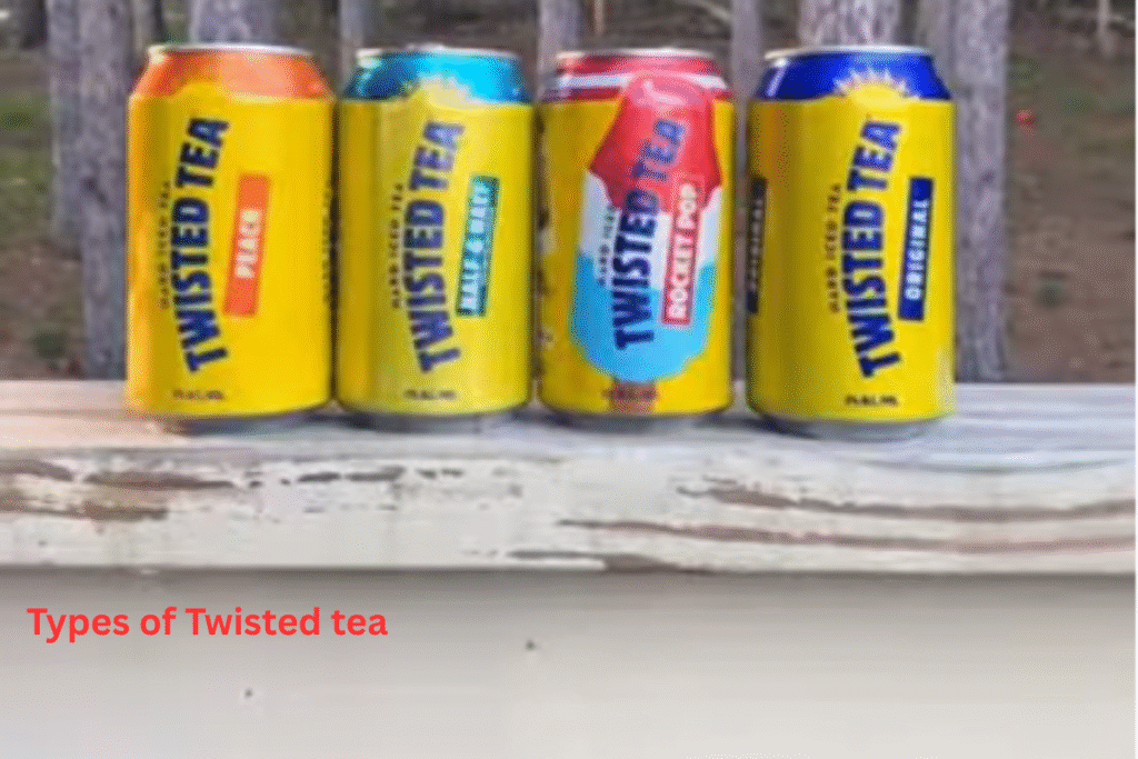 Types of twisted tea